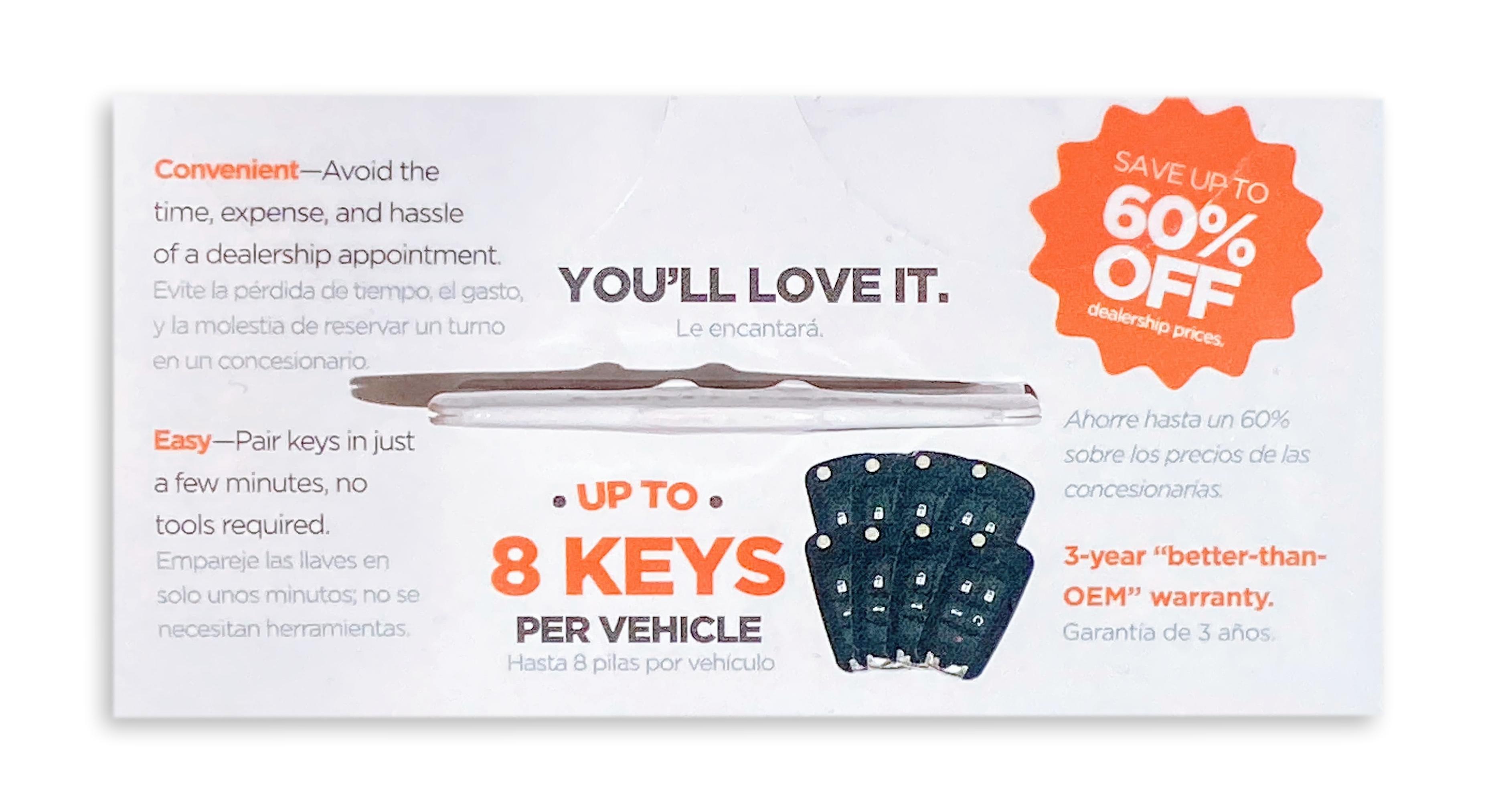 GM Simple Key 5 Button Flip Key (GMFK5TRSSK-KIT) - Tom's Key Company