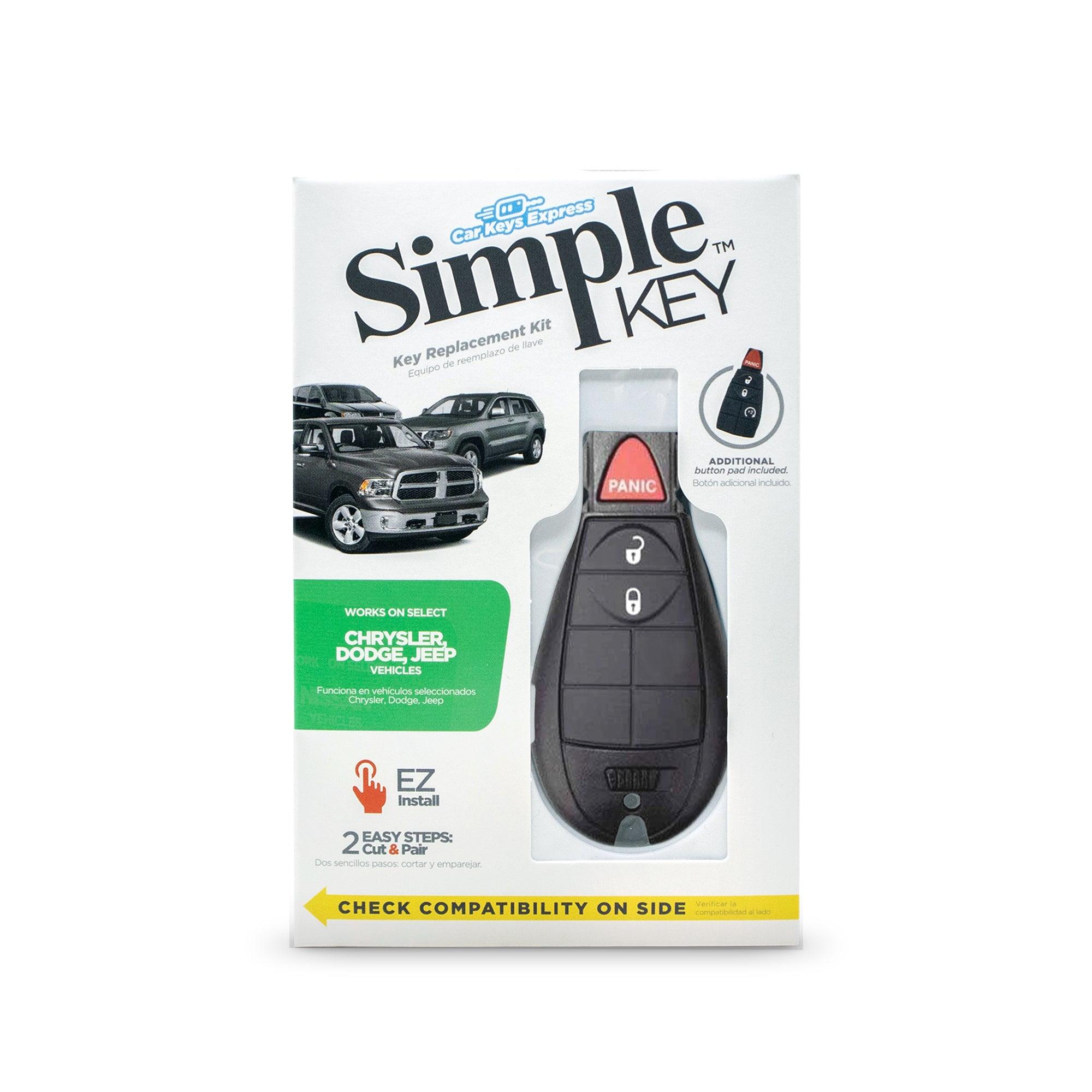 Chrysler, Dodge, Jeep and Volkswagen Simple Key Programmer for Smart Key Fob (CDFO-E3Z0SK-KIT) - Tom's Key Company