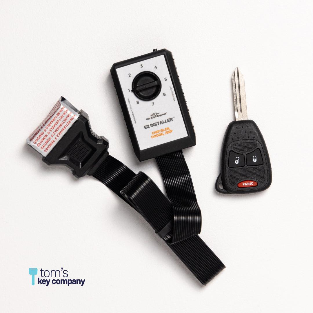 Chrysler, Dodge, and Jeep Simple Key Programmer for Key with 3 Button Remote (CDRH-E3Z0SK-KIT) - Tom's Key Company