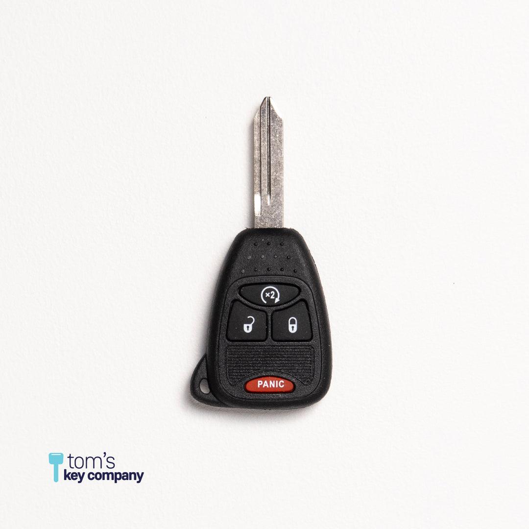 Dodge and Jeep Simple Key Programmer for Key with 4 Buttons Including Remote Start (CDRH-E4RZ0PB-RS-KIT) - Tom's Key Company