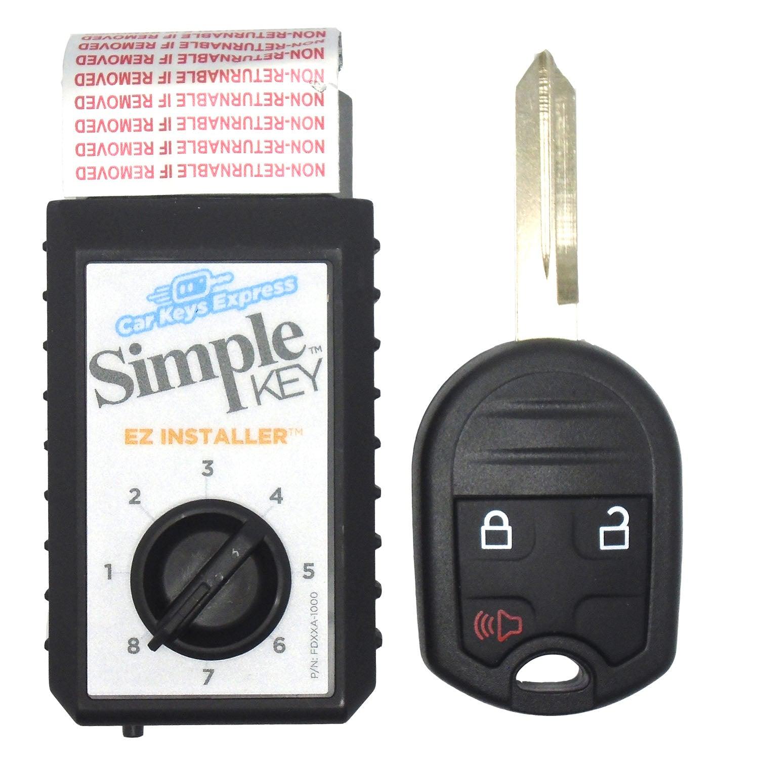 Simple Key Programming Kit - Ford & Lincoln Vehicles (FORRK3SK-KIT) - Tom's Key Company