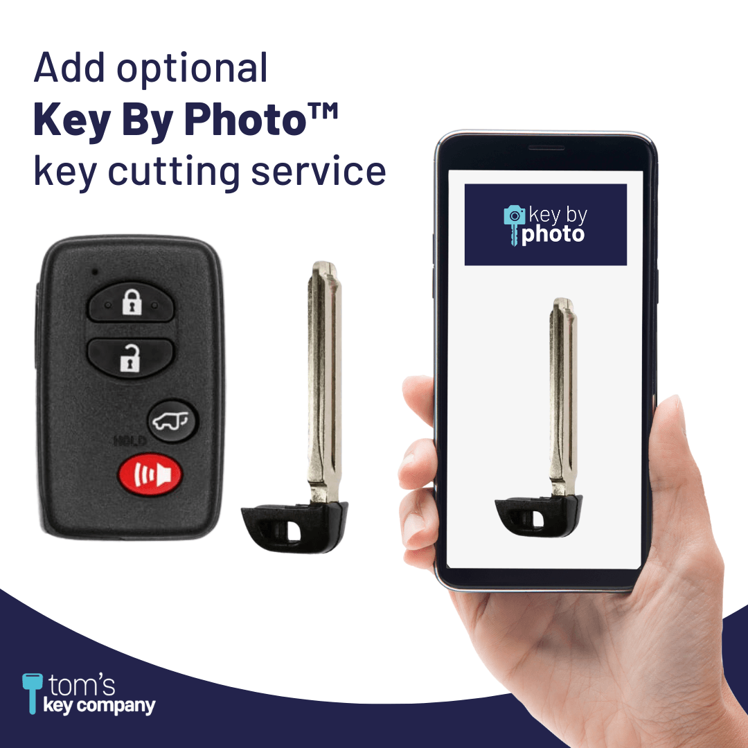 2008-2013 Toyota Highlander Smart Key FOB /4-Button (#0140 Board) HYQ14AAB-4B-0140Board-FOB-High - Tom's Key Company