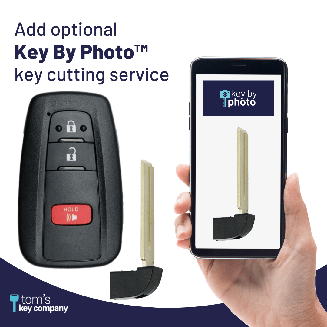 2016-2021 Toyota Prius 3-Button Smart Key FOB (HYQ14FBC-3B-PRIUS) - Tom's Key Company