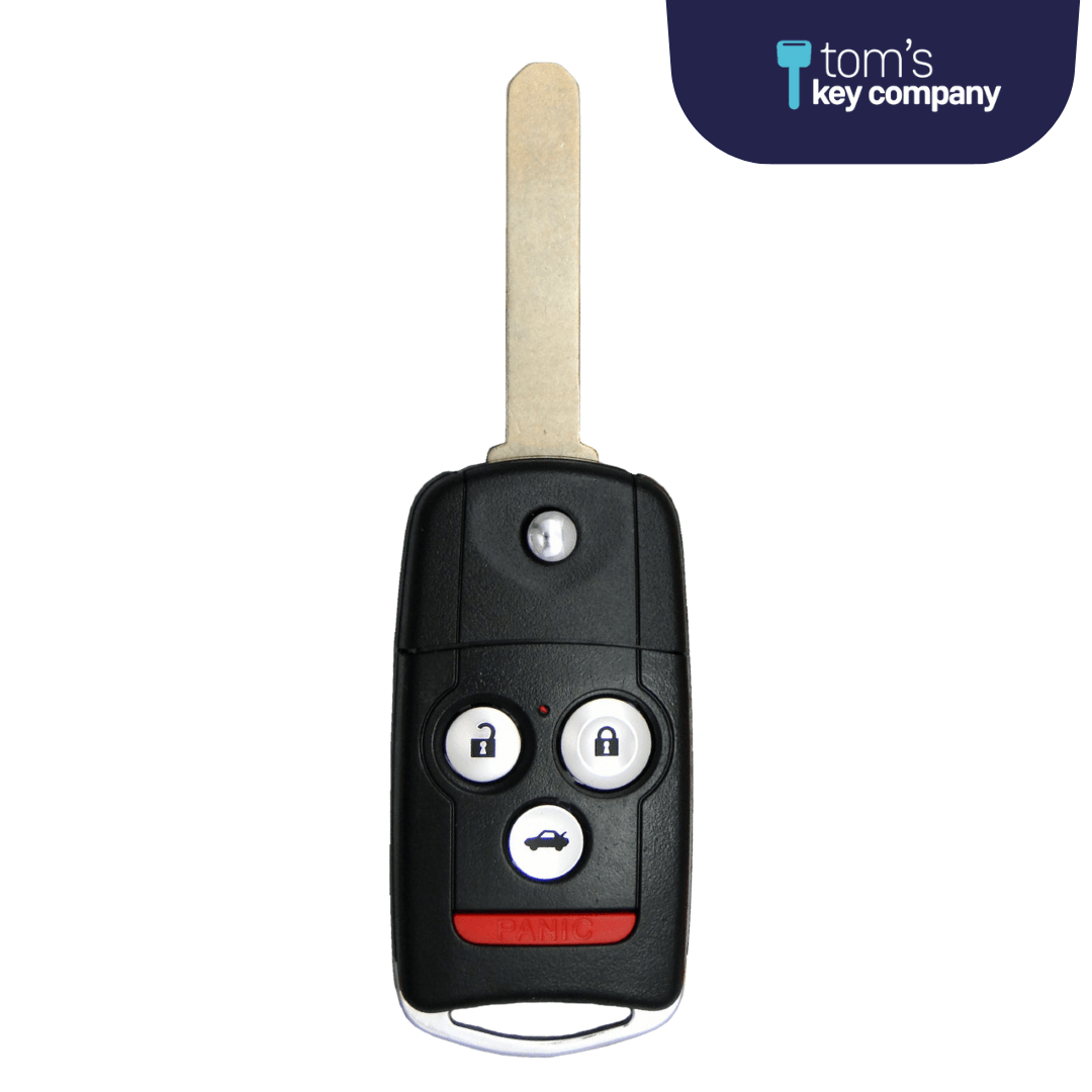 Acura TL & TSX Aftermarket Keyless Entry Flip Key 4-Button (ACURAFK-TL-TSX-4B-FLP) - Tom's Key Company