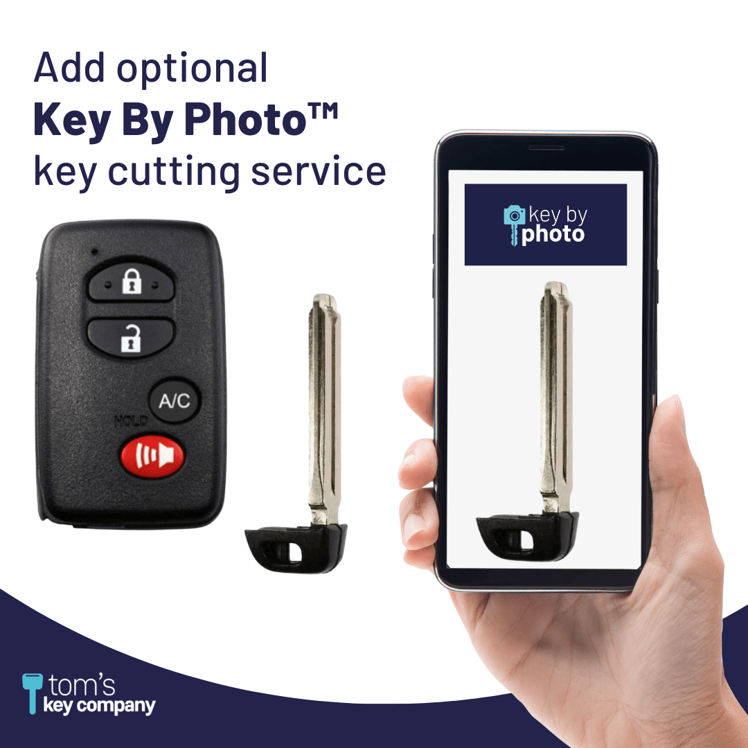 Brand New Aftermarket 4 Button Smart Key Fob for Toyota Prius (HYQ14ACX-4B-A/C-GNE-5290) - Tom's Key Company