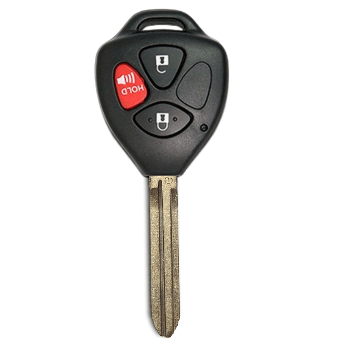 Toyota Venza & Matrix Key and Remote ("G" Chip Key with 3 Button Remote) GQ429T-3B-G