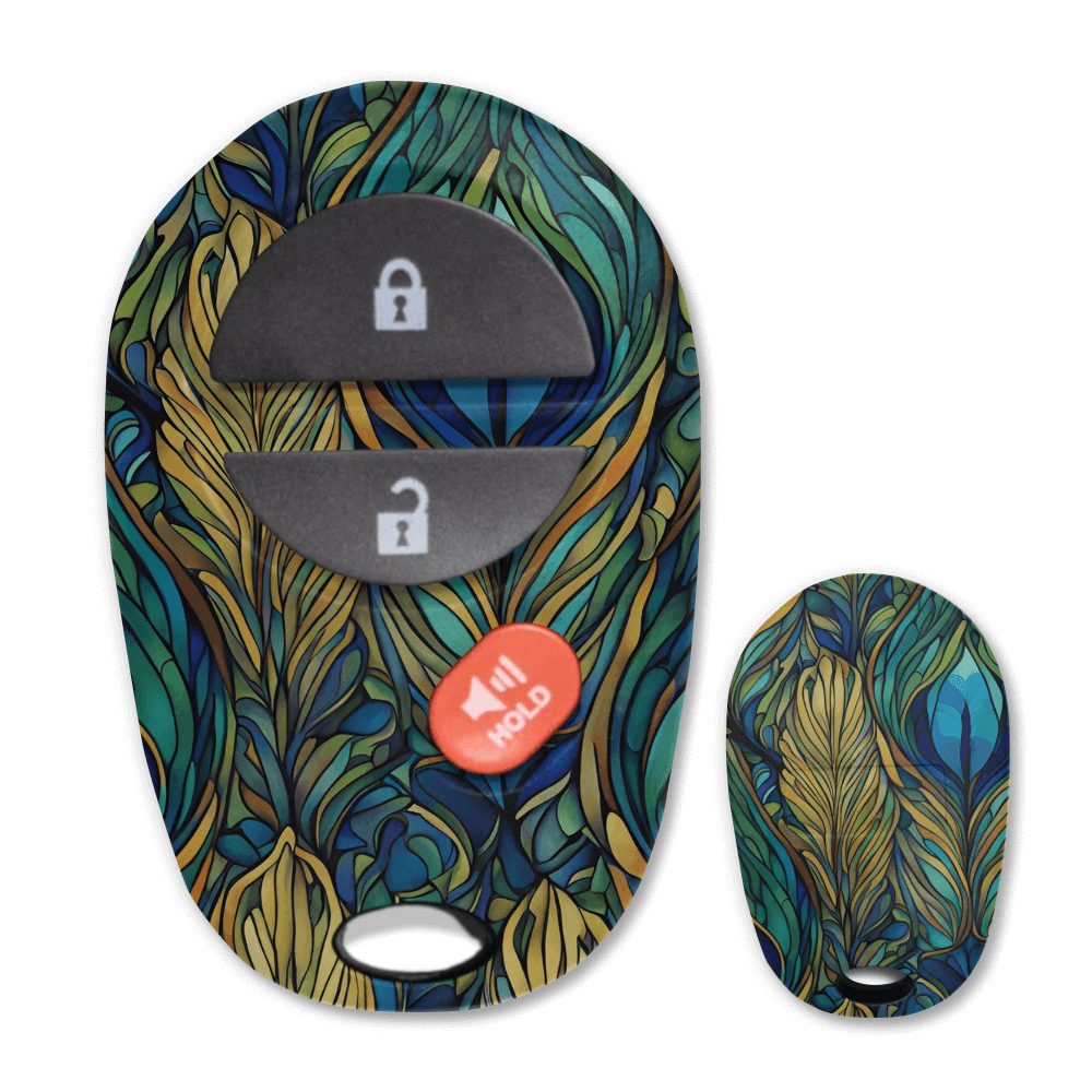 3 Button Keyless Entry Remote Car Key FOB for Select Toyota Vehicles (GQ43VT20T-3B)