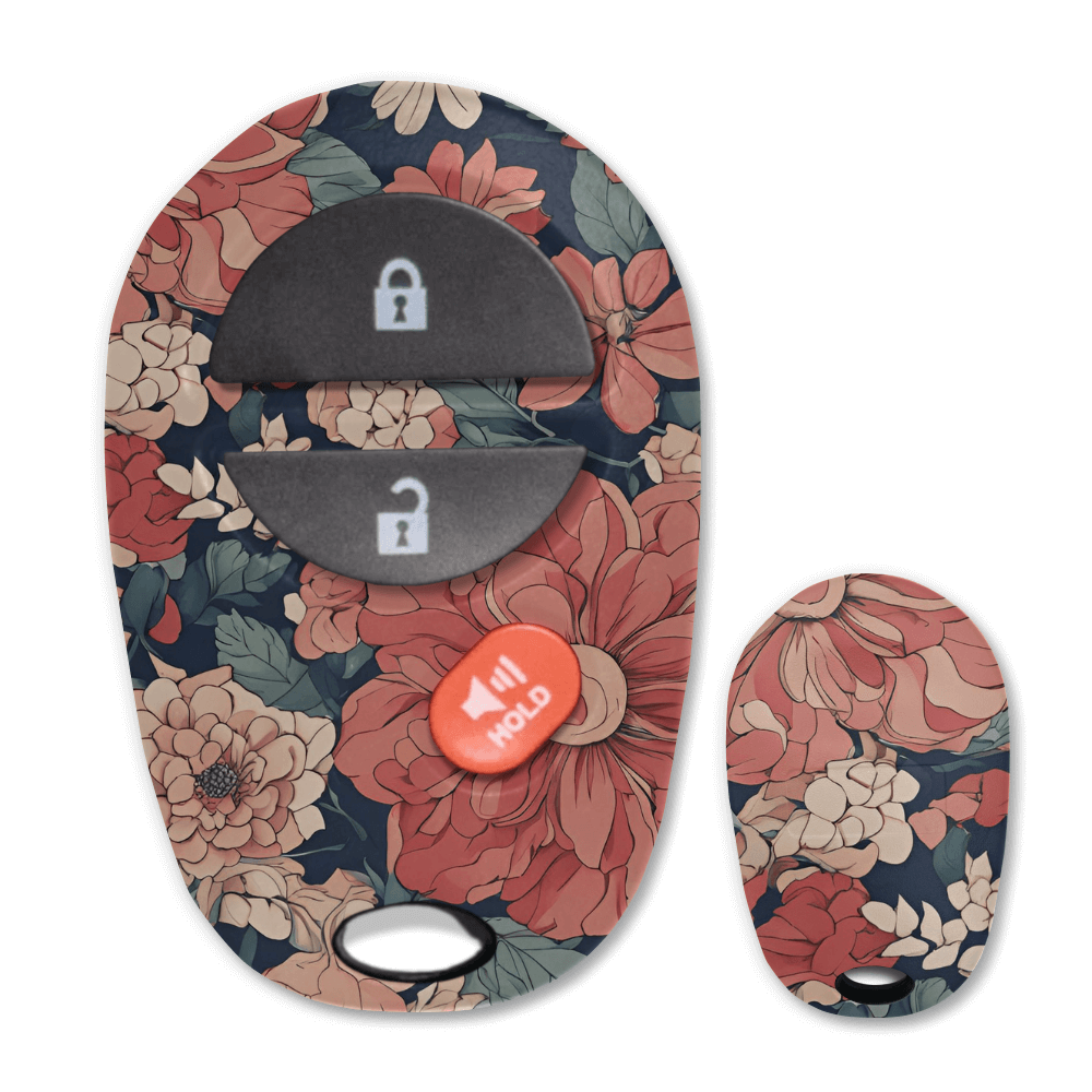 3 Button Keyless Entry Remote Car Key FOB for Select Toyota Vehicles (GQ43VT20T-3B)
