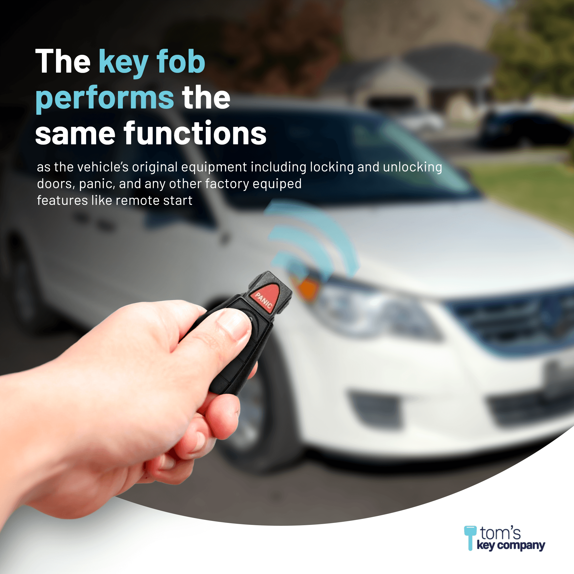 Chrysler, Dodge, Jeep and Volkswagen Simple Key Programmer for Smart Key Fob (CDFO-E7RHZ0SK-KIT) - Tom's Key Company