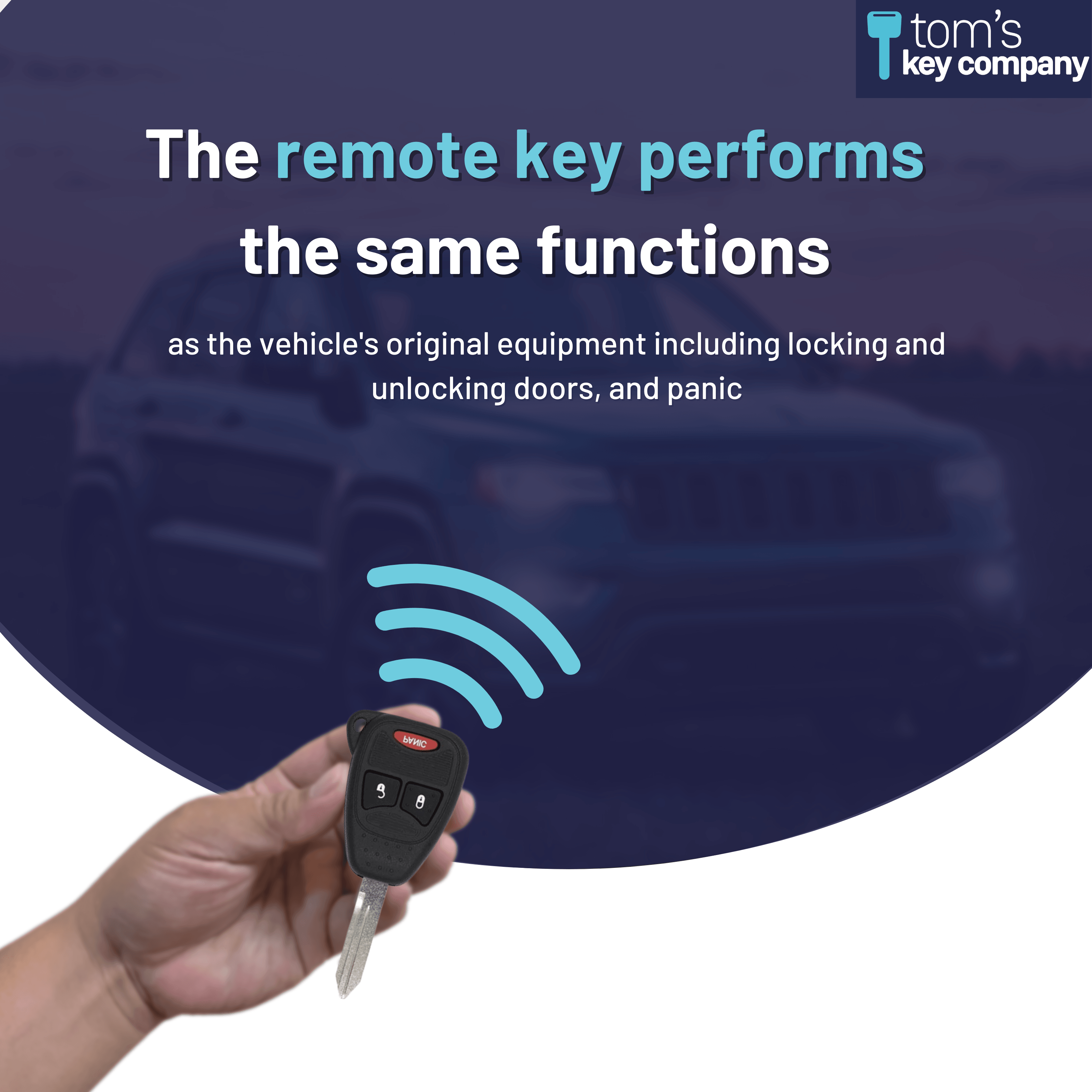 Chrysler, Dodge, and Jeep Simple Key Programmer for Key with 3 Button Remote (CDRH-E3Z0SK-KIT) - Tom's Key Company