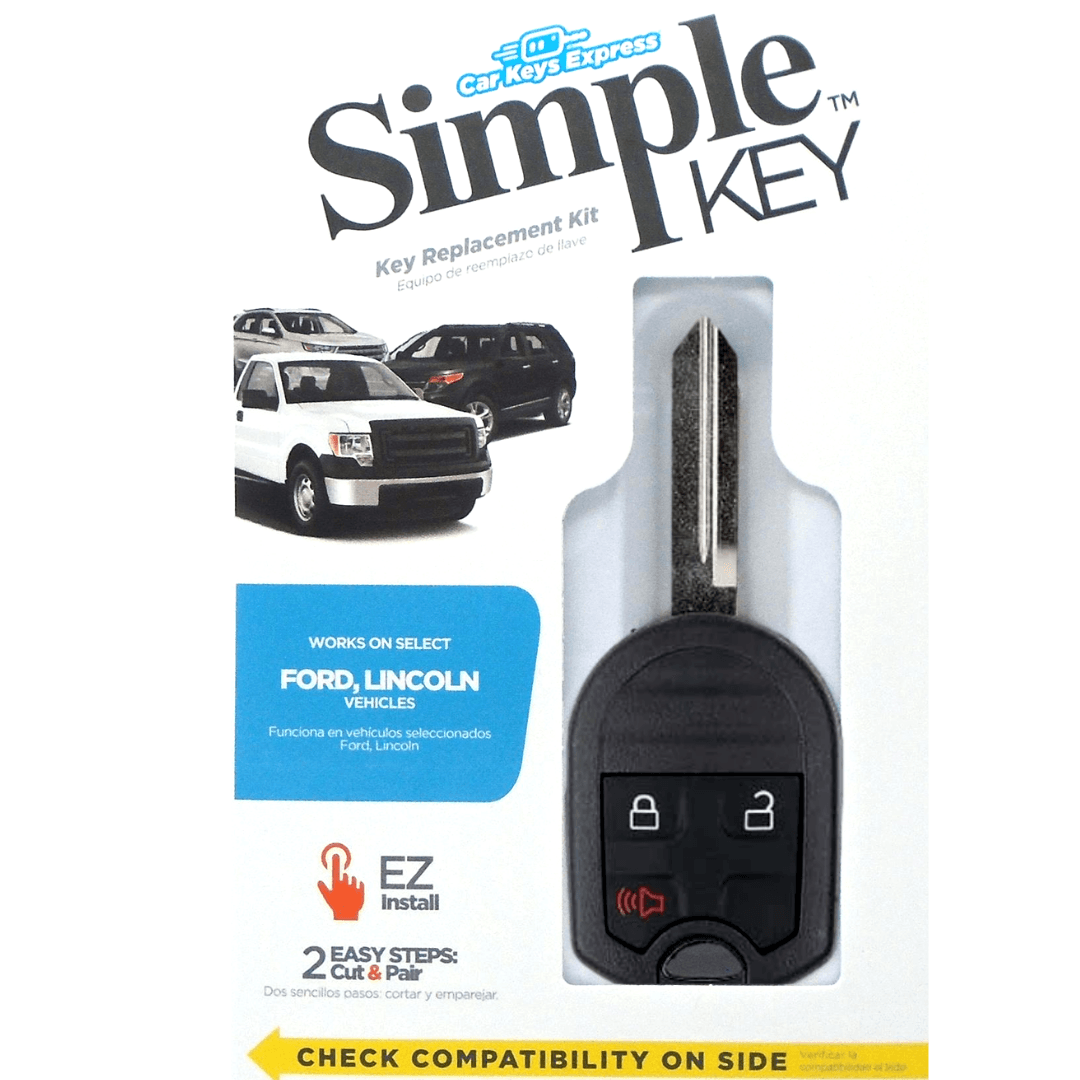 Simple Key Programming Kit - Ford & Lincoln Vehicles (FORRK3SK-KIT) - Tom's Key Company