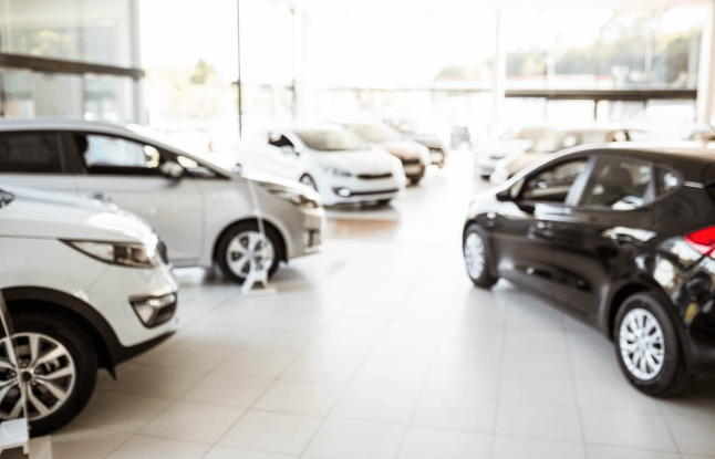 dealership showroom